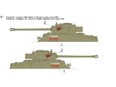 Shermany w 2 Korpusie Polskim, Włochy 1945 cz.3 - zdjęcie 6