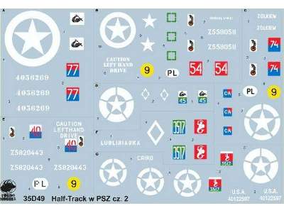 M2/M3/M5A1/M9A1/M14 Half Track w polskiej służbie cz.2 - zdjęcie 1