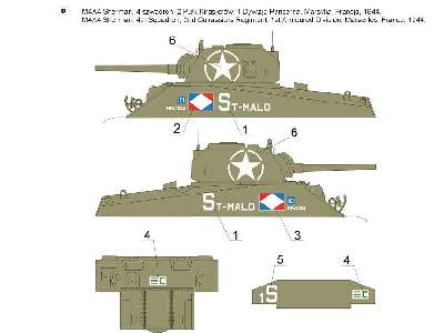 Shermany Wolnej Francji cz.2 - 1/72 - zdjęcie 5