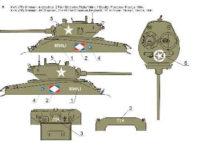 Shermany Wolnej Francji cz.2 - 1/72 - zdjęcie 6