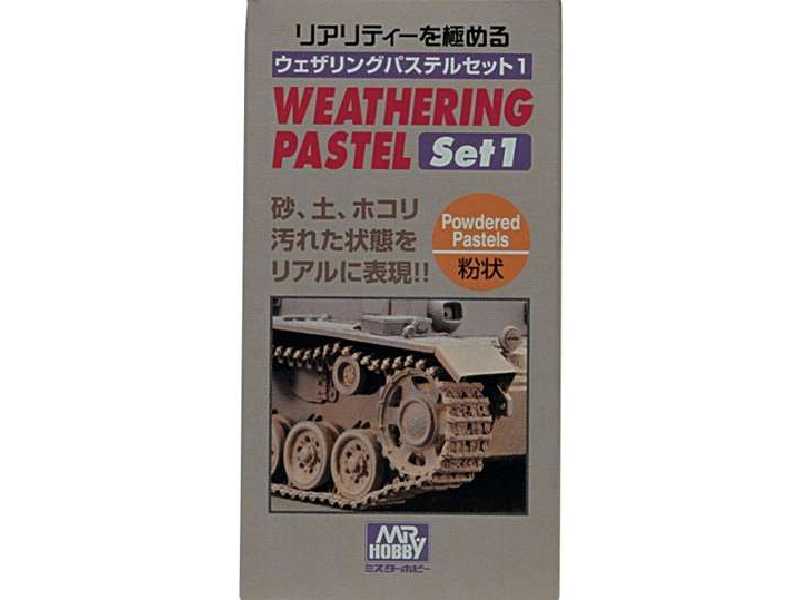 Weathering Pastel Set 1 - Zestaw 3 suchych pasteli do weathering - zdjęcie 1 Weathering Pastel Set 1 - Zestaw 3 suchych pasteli do weathering - zdjęcie 1