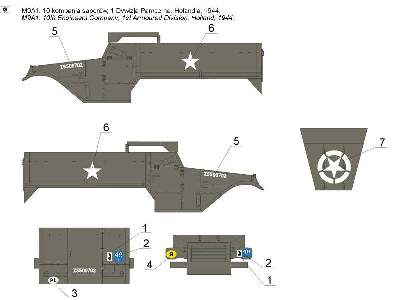 M3/M5/M5A1/M9/M9A1 Half Track w polskiej służbie cz.2 1/72 - zdjęcie 8