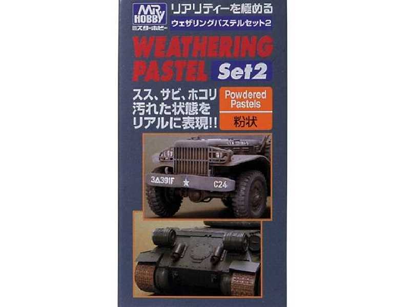 Weathering Pastel Set 2 - Zestaw 3 suchych pasteli do weathering - zdjęcie 1 Weathering Pastel Set 2 - Zestaw 3 suchych pasteli do weathering - zdjęcie 1