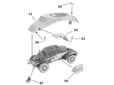 Niemiecki lekki samochód pancerny Sd.Kfz. 223 - zdjęcie 5