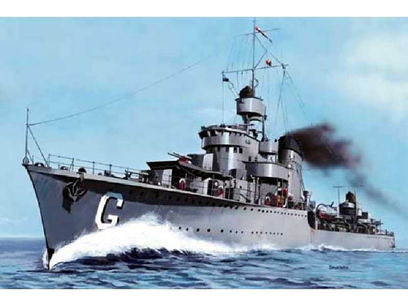 Niszczyciel ORP "Grom" wz. 38 - zdjęcie 1 Niszczyciel ORP "Grom" wz. 38 - zdjęcie 1
