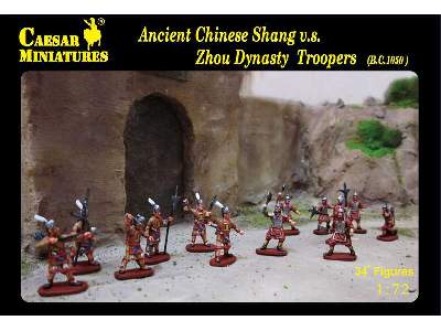 Oddziały starożytnych chińskich dynastii Shang i Zhou - zdjęcie 1