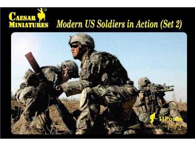 Współcześni żołnierze amerykańscy w akcji - zestaw nr 2 - zdjęcie 1