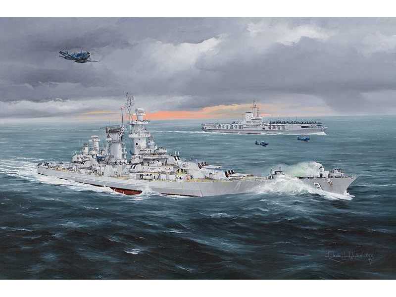 USS Hawaii CB-3 amerykański krążownik typu Alaska - zdjęcie 1 USS Hawaii CB-3 amerykański krążownik typu Alaska - zdjęcie 1