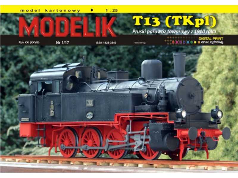 T13 (Tkp1) Pruski Parowóz Towarowy Z 1910 R. - zdjęcie 1 T13 (Tkp1) Pruski Parowóz Towarowy Z 1910 R. - zdjęcie 1