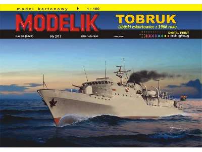 Tobruk Libijski Eskortowiec Z 1966 Roku - zdjęcie 1