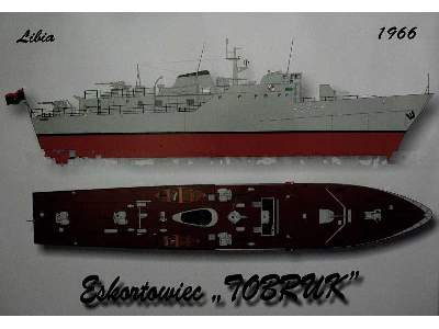 Tobruk Libijski Eskortowiec Z 1966 Roku - zdjęcie 12