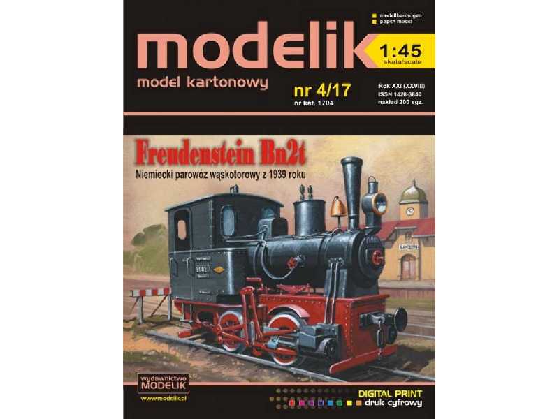 Freudenstein Bn2t Niemiecki Parowóz Wąskotorowy Z 1904 Roku - zdjęcie 1 Freudenstein Bn2t Niemiecki Parowóz Wąskotorowy Z 1904 Roku - zdjęcie 1