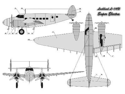 Lockheed L-14h Super Electra - zdjęcie 6