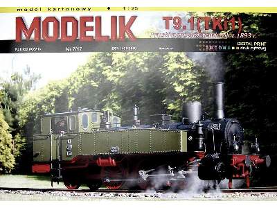 T9.1 (Tki1) Pruski Parowóz-tendrzak Z 1893 Roku - zdjęcie 3