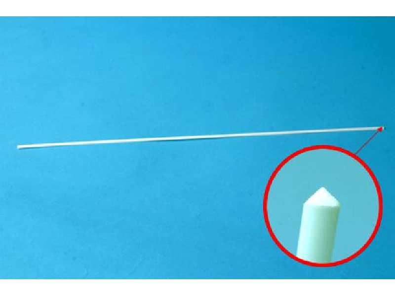Belka (pręt) plastikowa 2 mm (trójkąt) - 10 sztuk - zdjęcie 1 Belka (pręt) plastikowa 2 mm (trójkąt) - 10 sztuk - zdjęcie 1
