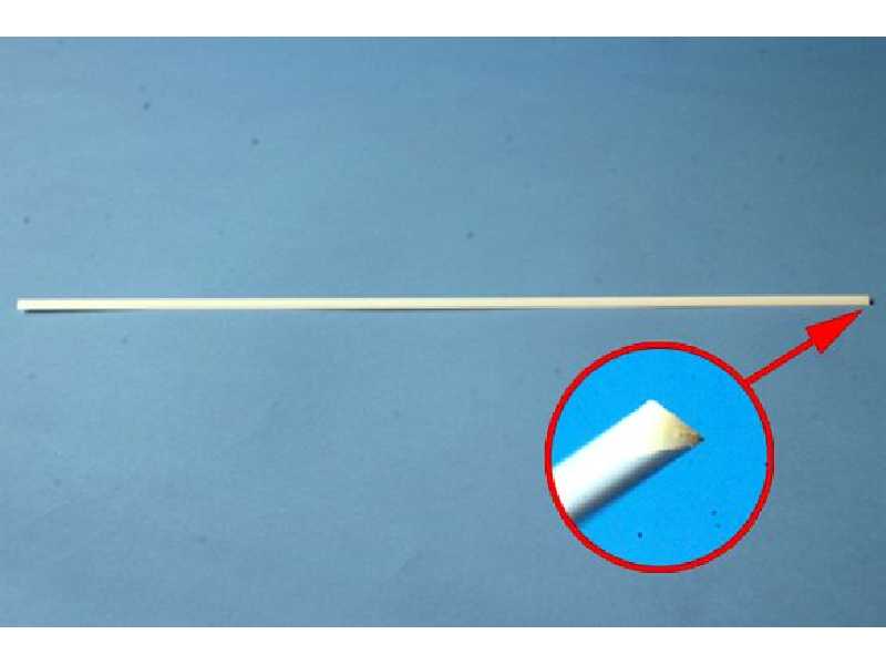 Belka (pręt) plastikowa 3 mm (trójkąt) - 8 sztuk - zdjęcie 1 Belka (pręt) plastikowa 3 mm (trójkąt) - 8 sztuk - zdjęcie 1