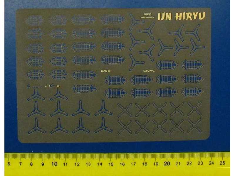 IJN Hiryu - Samoloty Zestaw Detali - zdjęcie 1