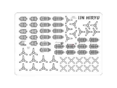 IJN Hiryu - Samoloty Zestaw Detali - zdjęcie 3