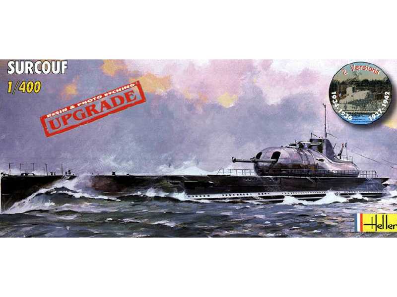 Surcouf - francuski okręt podwodny - zdjęcie 1 Surcouf - francuski okręt podwodny - zdjęcie 1