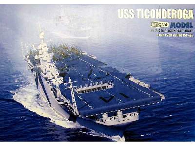 Amerykański Lotniskowiec USS Ticonderoga, Model + Wręgi - zdjęcie 22