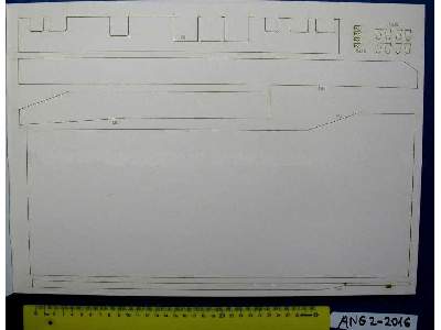 Amerykański Lotniskowiec USS Ticonderoga, Model + Wręgi - zdjęcie 27