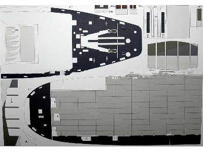 Amerykański Lotniskowiec USS Ticonderoga, Model + Wręgi - zdjęcie 30