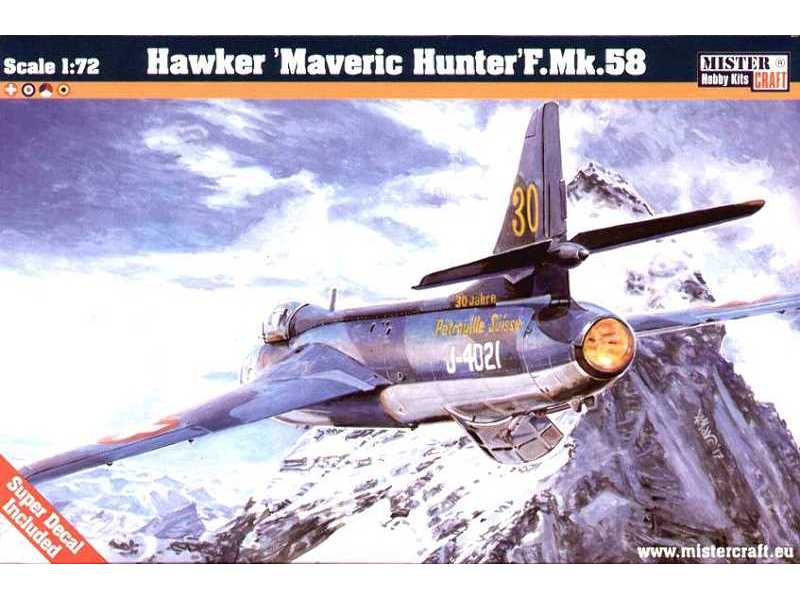 Hawker Maveric Hunter F.Mk.58 - zdjęcie 1 Hawker Maveric Hunter F.Mk.58 - zdjęcie 1