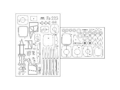 Focke Achgelis Fa-223 - Szkielet - zdjęcie 1