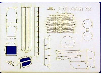 Nieuport 23 - Szkielet - zdjęcie 1