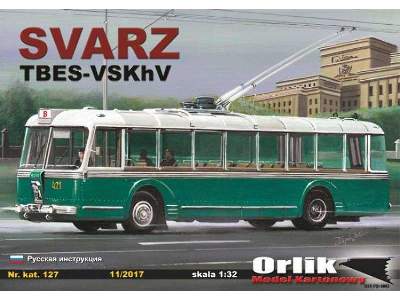 Radziecki Trolejbus Svarz Tbes-vskhv - zdjęcie 1