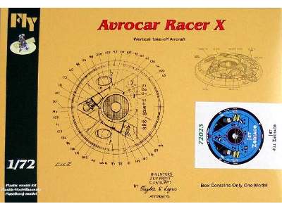 Avrocar Racer X Jet Zodiaco - zdjęcie 1