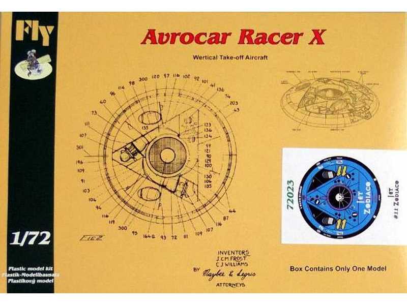 Avrocar Racer X Jet Zodiaco - zdjęcie 1 Avrocar Racer X Jet Zodiaco - zdjęcie 1