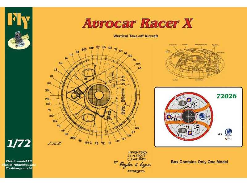 Avrocar Racer X CMR - zdjęcie 1 Avrocar Racer X CMR - zdjęcie 1