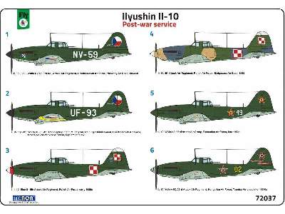 Iljuszyn Ił-10 powojenny - polskie oznaczenia - zdjęcie 12