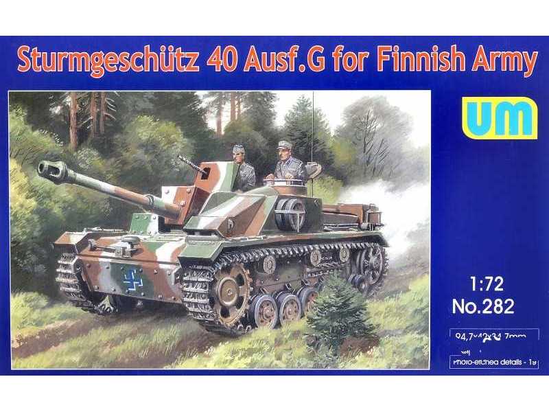 Sturmgeschutz 40 Ausf.G - armia fińska - zdjęcie 1 Sturmgeschutz 40 Ausf.G - armia fińska - zdjęcie 1