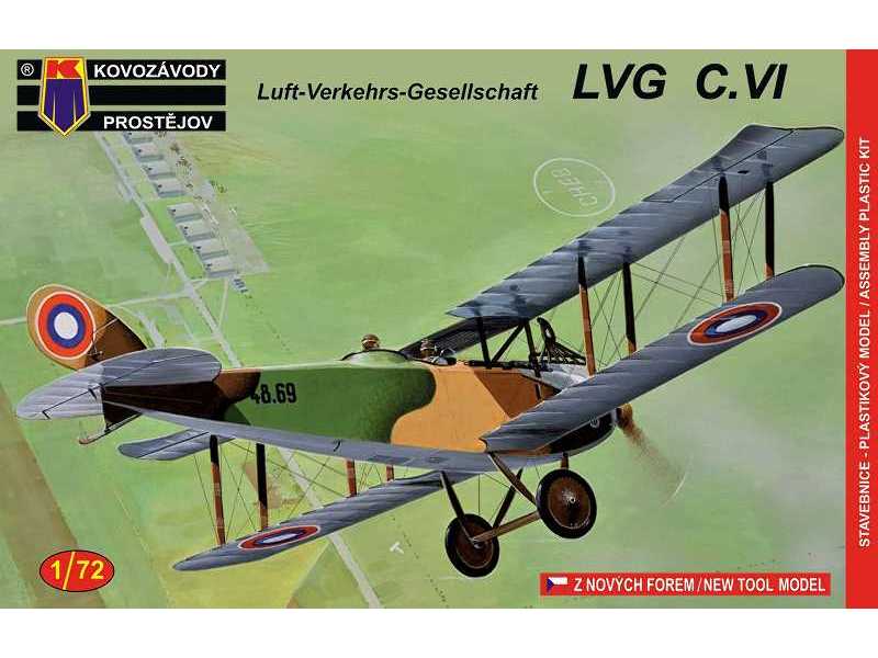 Luft-Verkehrs-Gesselschaft LVG C.VI - Czechosłowacja, ZSRR - zdjęcie 1 Luft-Verkehrs-Gesselschaft LVG C.VI - Czechosłowacja, ZSRR - zdjęcie 1