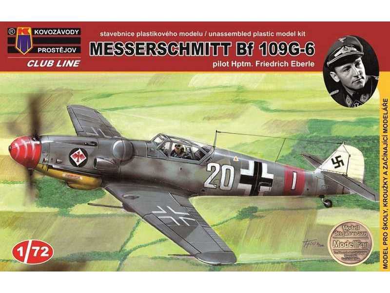 Messerschmitt Bf 109G-6 pilot Hptm. Friedrich Eberle - zdjęcie 1 Messerschmitt Bf 109G-6 pilot Hptm. Friedrich Eberle - zdjęcie 1