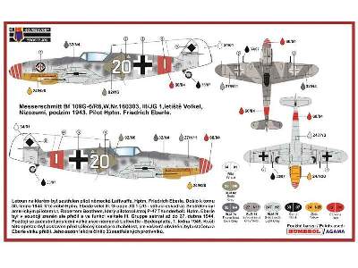 Messerschmitt Bf 109G-6 pilot Hptm. Friedrich Eberle - zdjęcie 2