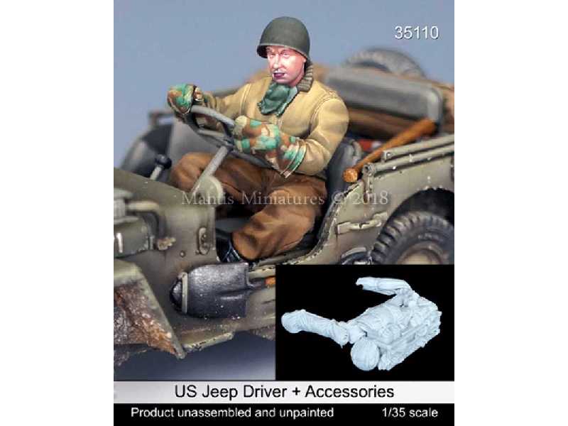 US Jeep Driver + Accessories - zdjęcie 1 US Jeep Driver + Accessories - zdjęcie 1