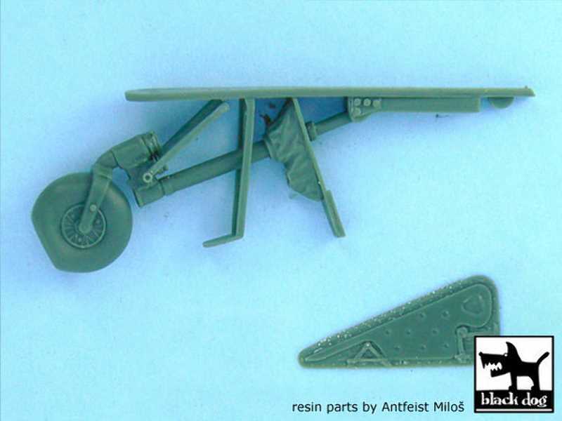 Focke-wulf Fw 190 D-9 Tail Wheel For Hasegawa Kits, 7 Resin Part - zdjęcie 1