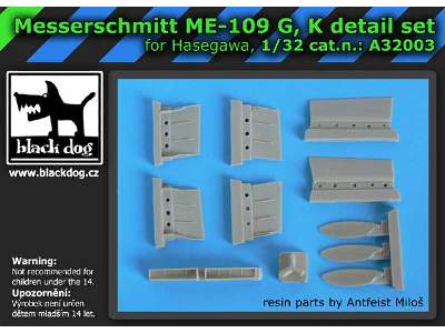Bf-109 G,k For Hasegawa - zdjęcie 2