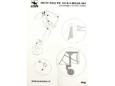 Focke-wulf Fw -190 D 9 For Eduard - zdjęcie 3