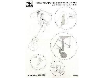 Fw -190 D-11-13 For Eduard - zdjęcie 4