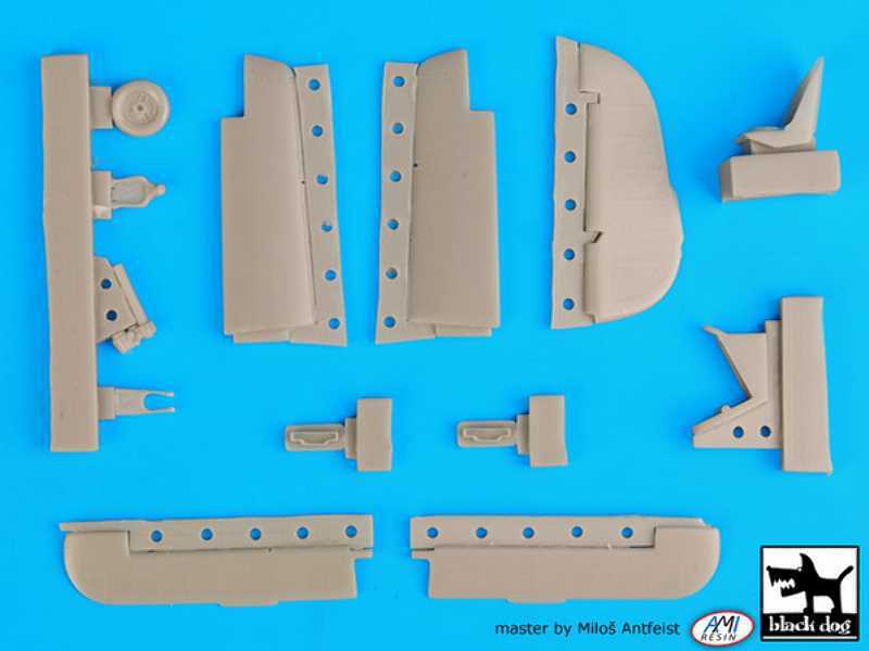 Fw-190 A8 Detail Set For Hasegawa - zdjęcie 1 Fw-190 A8 Detail Set For Hasegawa - zdjęcie 1