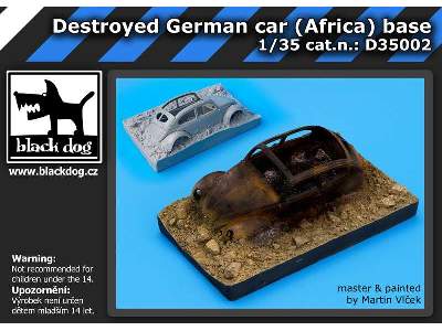 Destroyed German Car Afrika Base - zdjęcie 5