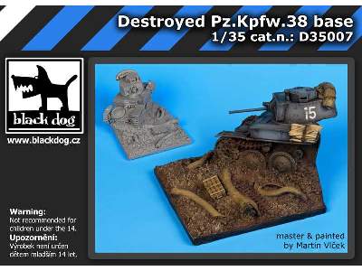 Destroyed Pz.Kpfw 38 Base - zdjęcie 5