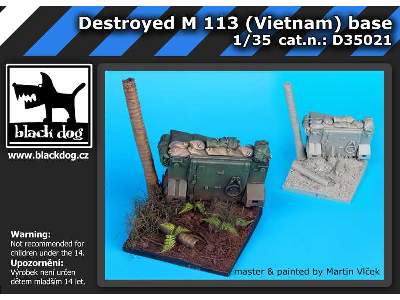Destroyed M 113 Vietnam Base - zdjęcie 5