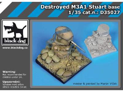Destroyed M3a1 Stuart Base - zdjęcie 5