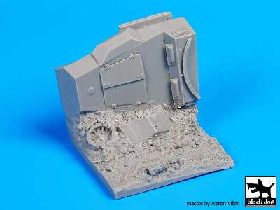 Destroyed Sd Kfz 250 Base - zdjęcie 6