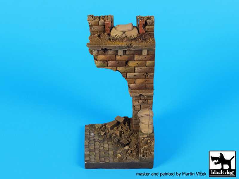 Ruined Entrance  Base (60x60mm) - zdjęcie 1